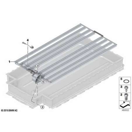Radiateur accumulateur haute tension
