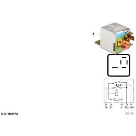 Relais toit ouvrant relevable