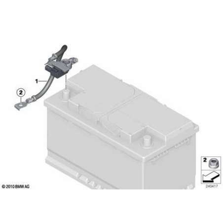 Câble moins de batterie avec IBS