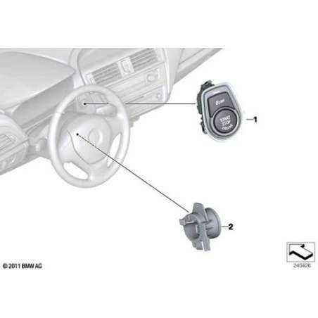 Bouton Start/Stop MSA