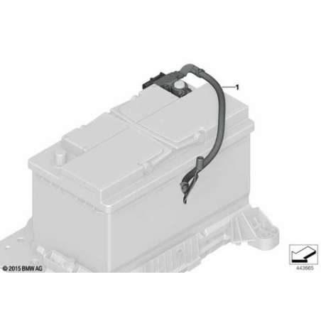 Câble moins de batterie avec IBS