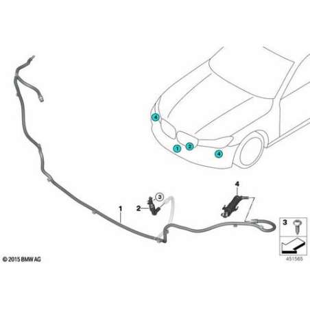 Conduite en tuyaux flex.lave-projecteurs