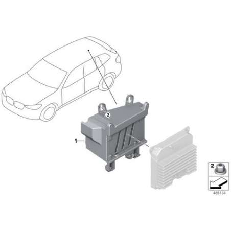 Support de boîtier électronique PCU