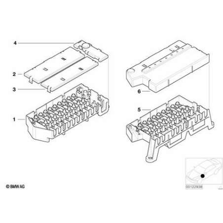 Boîtier fusibles dix fois