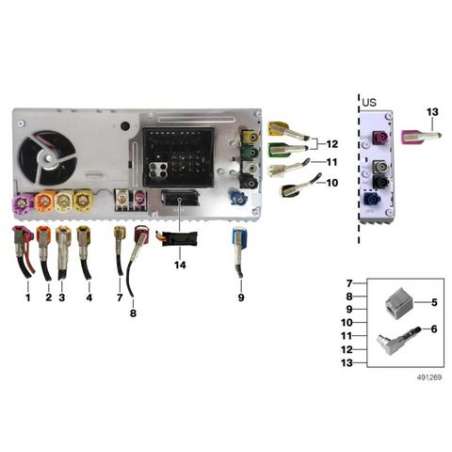 Câble de réparation antennes DAB