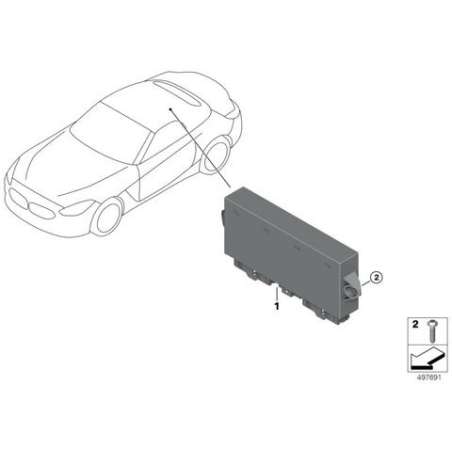 Module de capote cabriolet