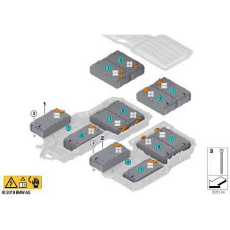 Cellule module accumulateur haute tens.