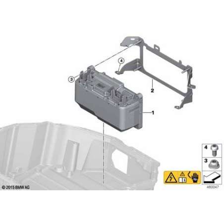 Boîtier de sécurité de batterie HT