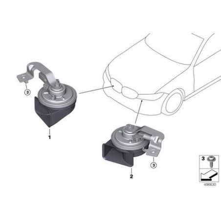 Avertisseur haute fréquence électron.