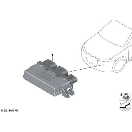 Boîtier électronique nettoyage capteur