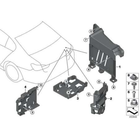 support module charge batterie BCU