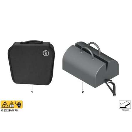 Pochette à câble d'aliment.de charge