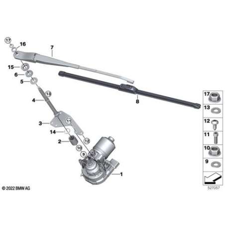 Moteur d'essuie-glace