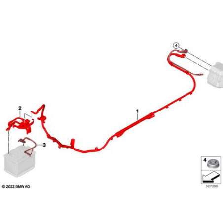 Câble de batterie négatif IBS