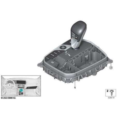 Centre de commande de la console centr.