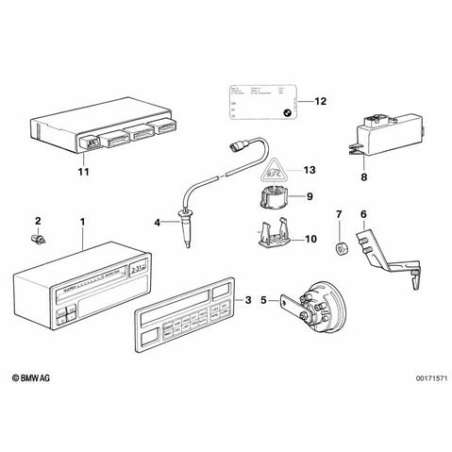 Module de carrosserie sans codee