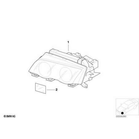 Projecteur gauche