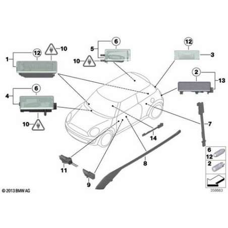 Module LED montant B