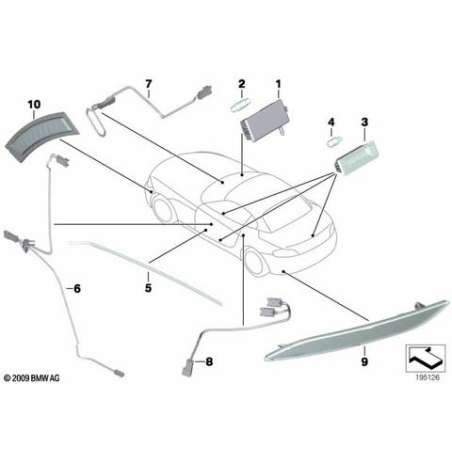 Module LED bac de rangement