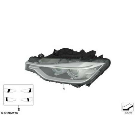 Projecteur bi-xénon ALC droit