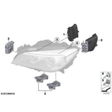 Module d'attaque projecteur