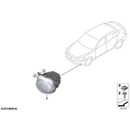 Projecteur d'éclairage ciblé droit