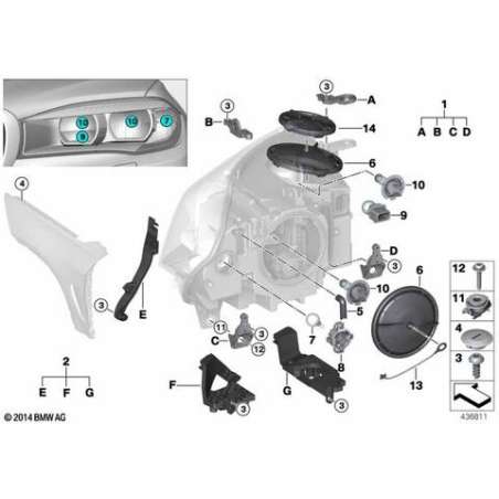 Jeu support de projecteur droit