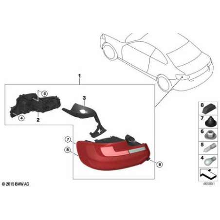 Entretoise autocollante