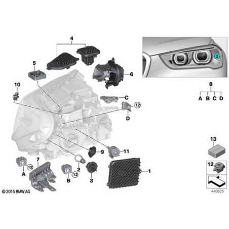 Regulateur de portee des projecteurs