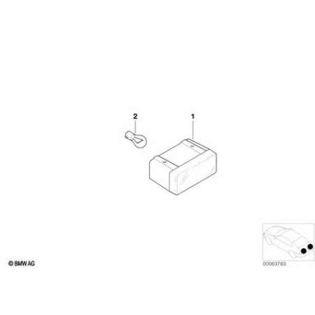 Feu clignot.supplém.,couvercle coffre ar