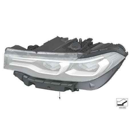 projecteur LED AHL droit