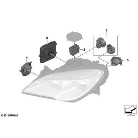 Module éclairage jour LED côté gauche