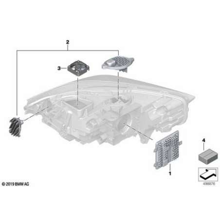 Jeu modules LED gauche
