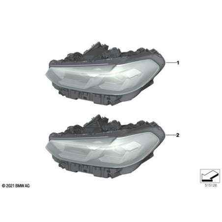 projecteur LED AHL gauche