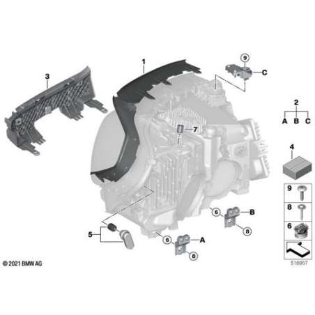 Joint projecteur droite
