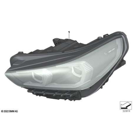 Projecteur LED côté droit