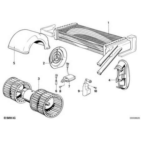 Cadre exterieur de ventilation