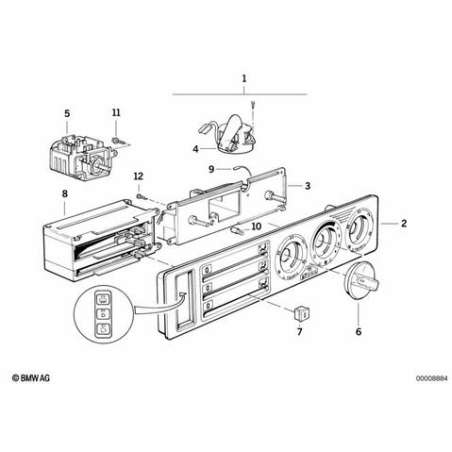 Bouton de reglage thermique