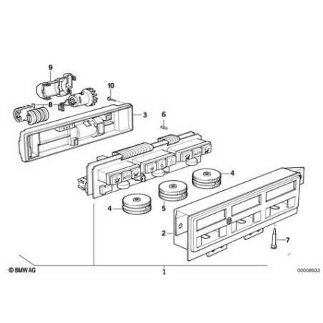 Commutateur rotatif volume d'air