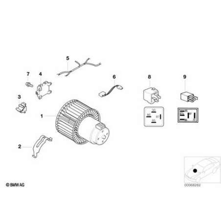 Faisceau de cables de chauffage