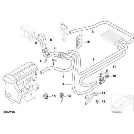 Tuyau p tube double et chauffage auxil.