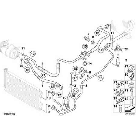 Support conduite en tuyaux flexibles