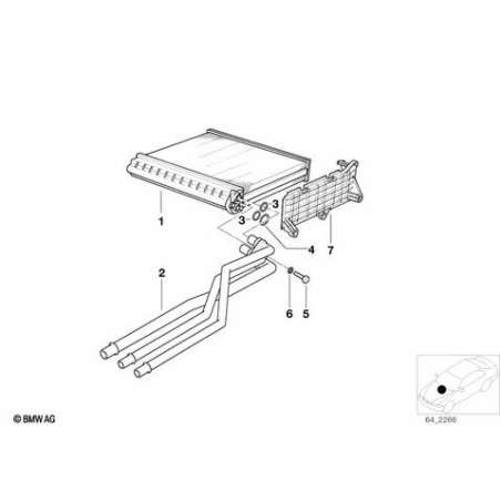 Radiateur chauffage,climatis.automatique