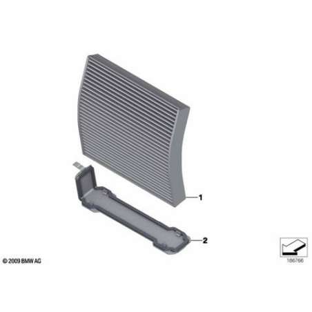 Microfiltre/filtre à charbon actif