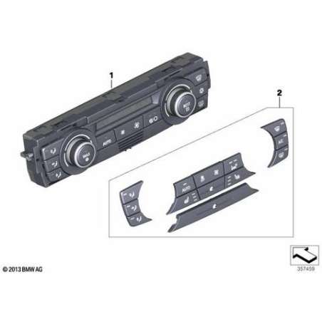 Commande de climatiseur automatique