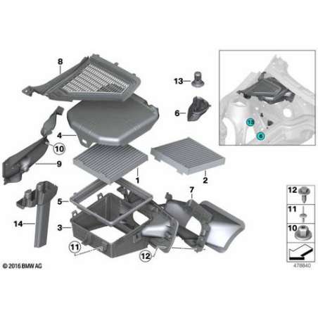 Rivet expansible noir