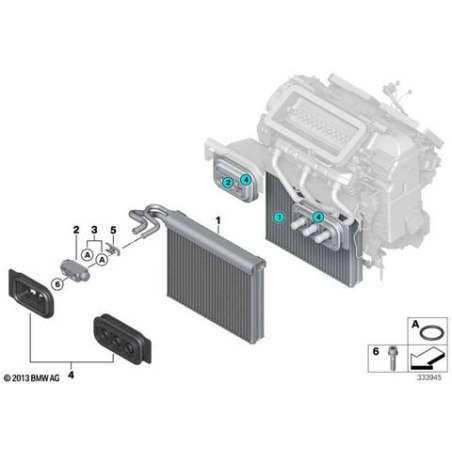 Évaporateur à accumulation