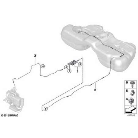 Conduite pressurisée carburant