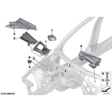 Adaptateur cadre d'étanchéité