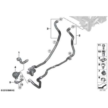 Pompe à eau additionnelle